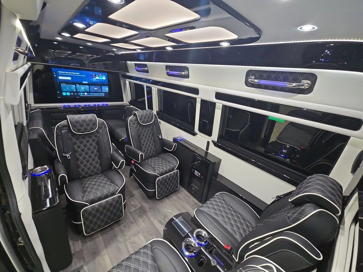 Interior entertainment view