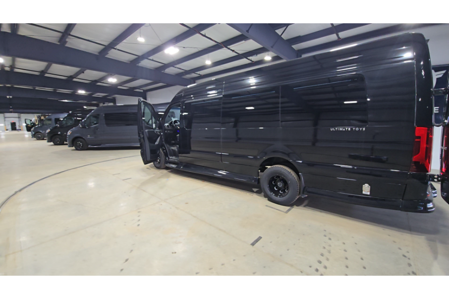 Van exterior rear angle